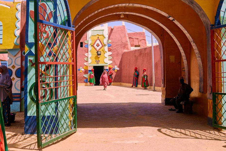 Shared courtyard supporting daily community activity