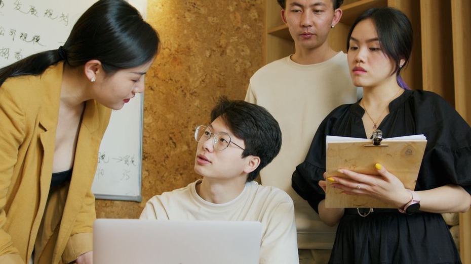 Team checking comments against property service records